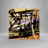 Bilder auf glas - Abstraktion modern - 60x60cm - Glasbilder Produktbild-Vorschau 3