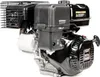 A close-up studio shot of a black and silver engine. Voir les images du produit