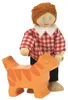 BigJigs Puppenhaus Familie Holzpuppen buntes Spielzeug Produktbild-Vorschau 7