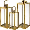 Ruhhy 26476 Set di lanterne a candela, acciaio inox, Anteprima dell’immagine prodotto 1