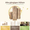 Französischer Premium Staketenzaun Kastanie - Länge 5 Produktbild-Vorschau 3