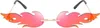 Feuer Flamme Brille 1Pc 16 X 14 X 2. 7 Cm Flamme Randlose Produktbild-Vorschau 1
