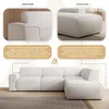 AX LIVING Couch Sofa L Form Didim L Weiß – 292 cm, stilvoll Produktbild-Vorschau 6
