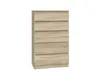 A chest of drawers with five drawers. Produktbild-Vorschau