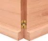 Piano tavolo vidaXL marrone chiaro 140x50x(2-4) cm in Anteprima dell’immagine prodotto 5
