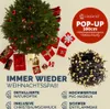 Umělý vánoční stromek Pop-Up včetně ozdob a LED osvětlení Náhled obrázku produktu 11