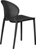 Homestyle4u Gartenstuhl WM schwarz 4er Set stapelbar Produktbild-Vorschau 15