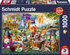 Schmidt Spiele Verrückter Haustiergarten, Standard Puzzle, Produktbild-Vorschau 1