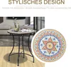 Outsunny Gartentisch Mosaiktisch rund Bistrotisch Produktbild-Vorschau 4