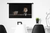 MuchoWow® Wandteppich Wandbehang Löwen - Licht - Porträt Produktbild-Vorschau 4