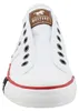 Mustang Damen Canvas Sneaker Weiß Voir les images du produit 5