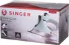The image shows the retail packaging of a SINGER SteamCraft iron. Produktbild-Vorschau