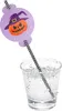 Papierové slamky s dekoráciou Halloween Eco Tube Ghosts Náhľad obrázku produktu 13