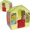 Two identical children's playhouses are shown, one slightly behind the other, against a white background. The playhouses are brightly colored with jungle-themed graphics on the sides. Produktbild-Vorschau