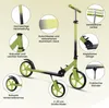Habib 200mm Cityroller  | Klappbar & bis 100kg: Grün Produktbild-Vorschau 2