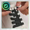 Schnürsenkel ohne Bänder, elastisch, schwarz, universell Produktbild-Vorschau 8