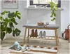 Karin banc 1 étagère grise, bambou. Voir les images du produit 5