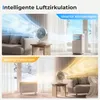 Tischventilator, leiser Ventilator mit 100° Oszillation & Produktbild-Vorschau 5