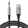 Qost – USB-C auf AUX Kabel – Spacegrau – 1 Meter – Produktbild-Vorschau 1