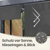 SONGMICS boční markýza, hliníková vertikální markýza, bez Náhled obrázku produktu 6