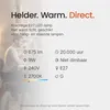 Vito Lighting LED Buislamp T26 E27 Mat - 9W 819lm 2700K - Productafbeelding-voorbeeld 3