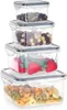 Vilde | Lunchboxen Set - Lebensmittelbehälter - 4 Stück - Produktbild-Vorschau 1