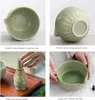 Matcha Whisk Set, 4 Stück Matcha-Schale mit Ausgießer und Produktbild-Vorschau 2