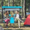 KOMFOTTEU Skládací kempingová židle pro 2 osoby, rybářská Náhled obrázku produktu 2