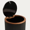 HOMLA DIALL Badkorb schwarz 19x19x23 cm Produktbild-Vorschau 5