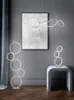 LED Tischleuchte RONDO dimmbar mit 3 Ringen, Höhe 45cm, Produktbild-Vorschau 6