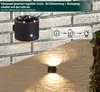 Northpoint LED Solar Wandleuchte mit Bewegungsmelder Up & Produktbild-Vorschau 3