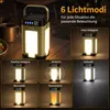 LED-Campinglampe, Solar- & USB-C-aufladbar, faltbar, 6 Produktbild-Vorschau 4