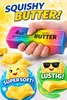 Lustiger Anti Stress Knautschball in Butter-Optik | Squishy Produktbild-Vorschau 5