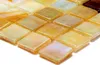 Mosaikfliese Glas sandfarbend Wandfliesen Badfliese Produktbild-Vorschau 2