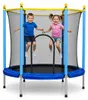 Trampolina – trampolina ogrodowa – 138 x 160 cm – siatka Podgląd zdjęcia produktu 1
