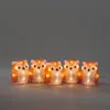 Konstsmide 6135-103 LED Acryl Eulen 5-er Set,  warmweiße Produktbild-Vorschau 1