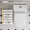 HOROW bezokrajová stojaca WC misa s splachovacou nádržou Náhľad obrázku produktu 7