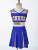 Kinder Mädchen Cheerleader Gr. 122-128 Cm Kostüm Komplettes Produktbild-Vorschau 6