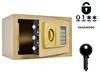 Ocelový domácí trezor s elektronickým zámkem a klíčem, Náhled obrázku produktu 1