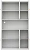 Bibliothèque Fliek avec portes vitrées et éclairage LED, Voir les images du produit 7