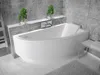 BADLAND Eckbadewanne Badewanne Praktika RECHTS 140x70 mit Produktbild-Vorschau 2
