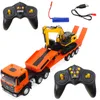 2,4-GHz-RC-Baufahrzeug mit Bagger-Set, ferngesteuertes Produktbild-Vorschau 3