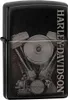 Zapa?ova? Zippo Harley-Davidson Engine High Polish Black Náhľad obrázku produktu 1