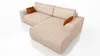 Ecksofa TOR mit Schlaffunktion. Farbe: Toffee. Produktbild-Vorschau 10
