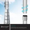 KESSER® Teleskop Fahnenmast Aluminium 6,30m Bodenhülse 60cm Produktbild-Vorschau 2