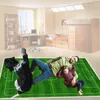 Fußballteppich, Spielmatte, Grün, 140x200 cm Náhled obrázku produktu