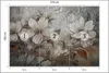 Muralo Vlies Fototapete BLUMEN Blätter Pflanzen Beton Produktbild-Vorschau 2