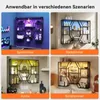 Étagère à vin Puluomis Wandregal, éclairage LED RGB avec Voir les images du produit 8