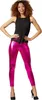 Metallic-Leggings - pink, M Produktbild-Vorschau 2