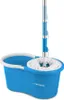 A blue mop bucket with a white rim and a mop head inside, with a silver and blue mop handle extending upwards. Náhľad obrázku produktu